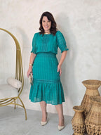 VESTIDO MIDI COM MARIA