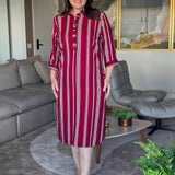 VESTIDO CHEMISE MANGA