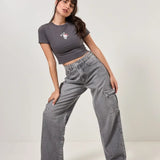Jeans cinza